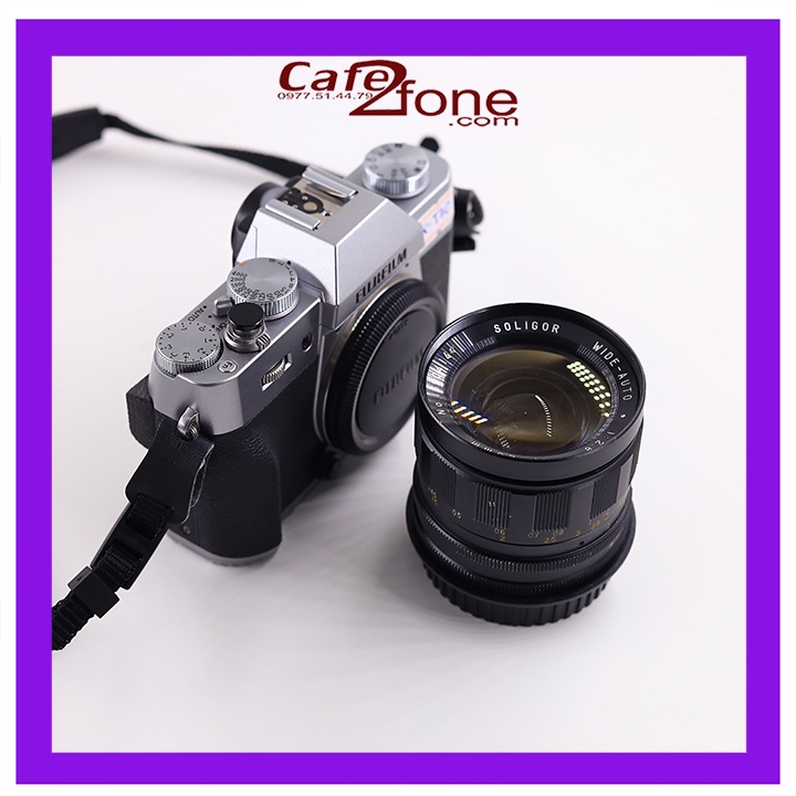 Lens MF Soligor 28mm F/2.8 ngàm Nikon F (Ống kính máy ảnh film)