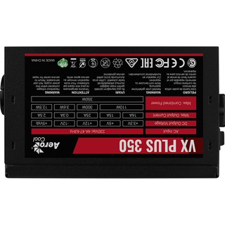 Nguồn aerocool vx plus 350 230v n-pfc 350w - chính hãng