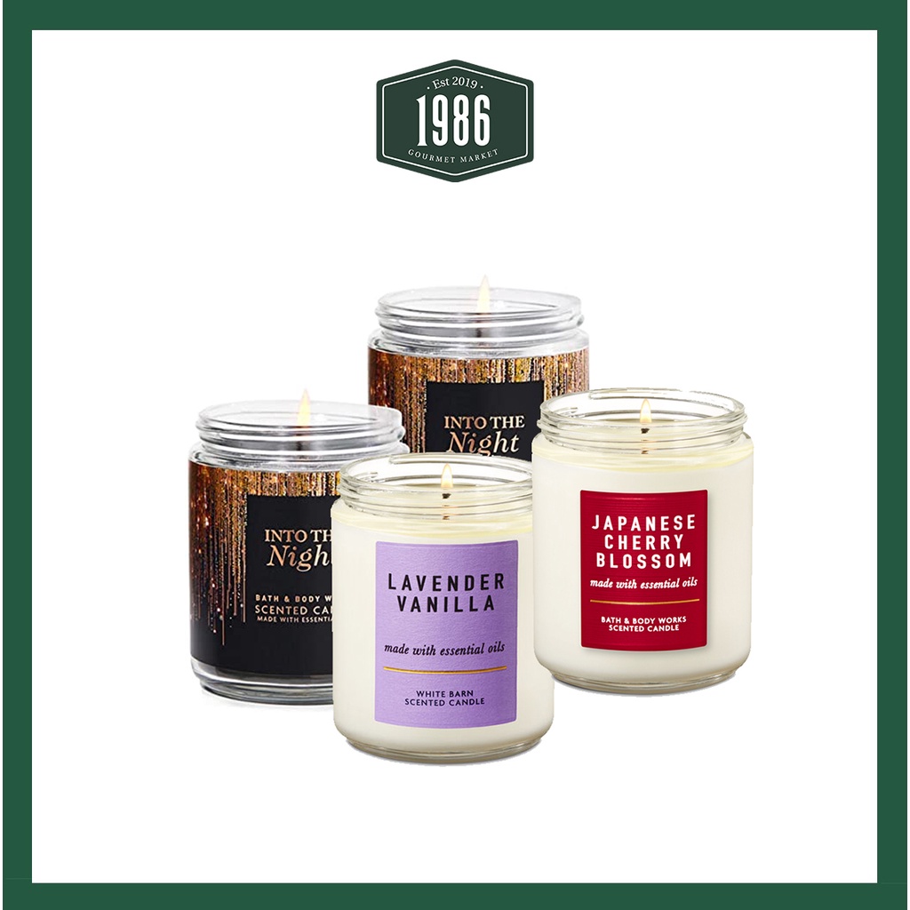BATH & BODY WORK - NẾN THƠM CÁC MÙI LOẠI 1 BẤC 198G