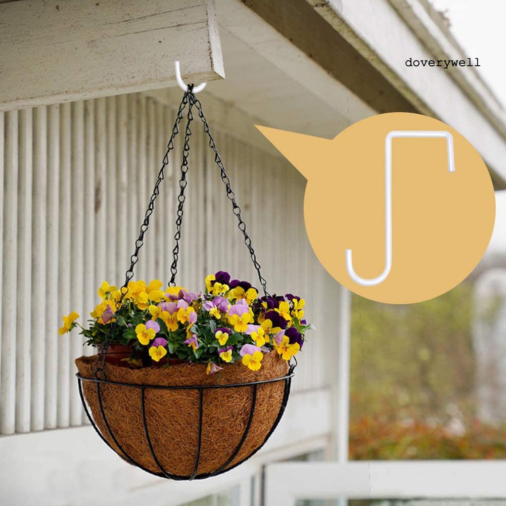 6 Móc Treo Chậu Hoa Bằng Thép Không Gỉ