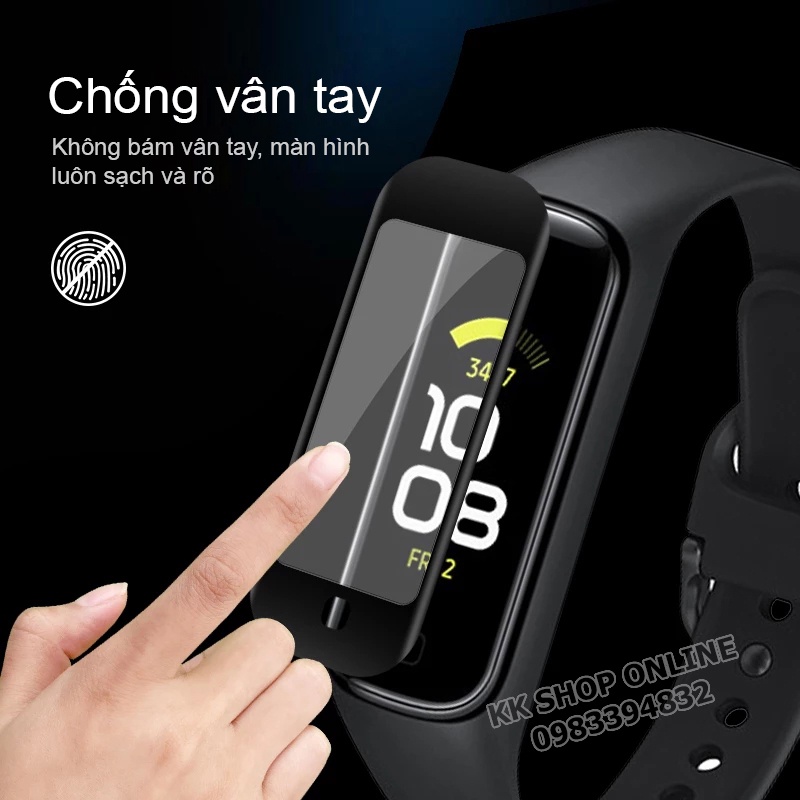 Bộ 2 miếng dán màn hình Samsung Galaxy Fit2 SM-R220 3D bo cong full màn hình