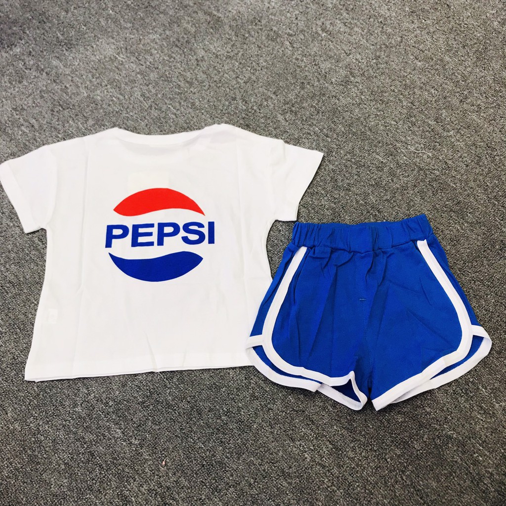 Set Áo Quần Bé Trai Pepsi Blue - So Cool 