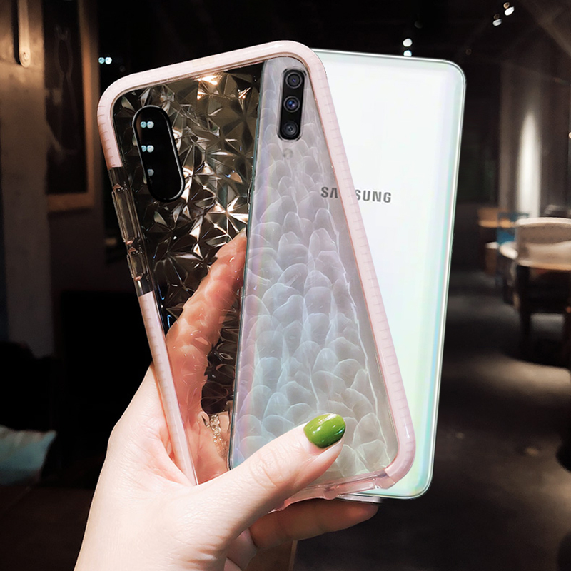 Luxury Jelly Phone Case Ốp Samsung Galaxy S20+ S20 Ultra S10 S10+ S9 PLUS NOTE 10 PRO NOTE 9 S8 S8+ Soft Transparent Silicone Shockproof Clear Cover