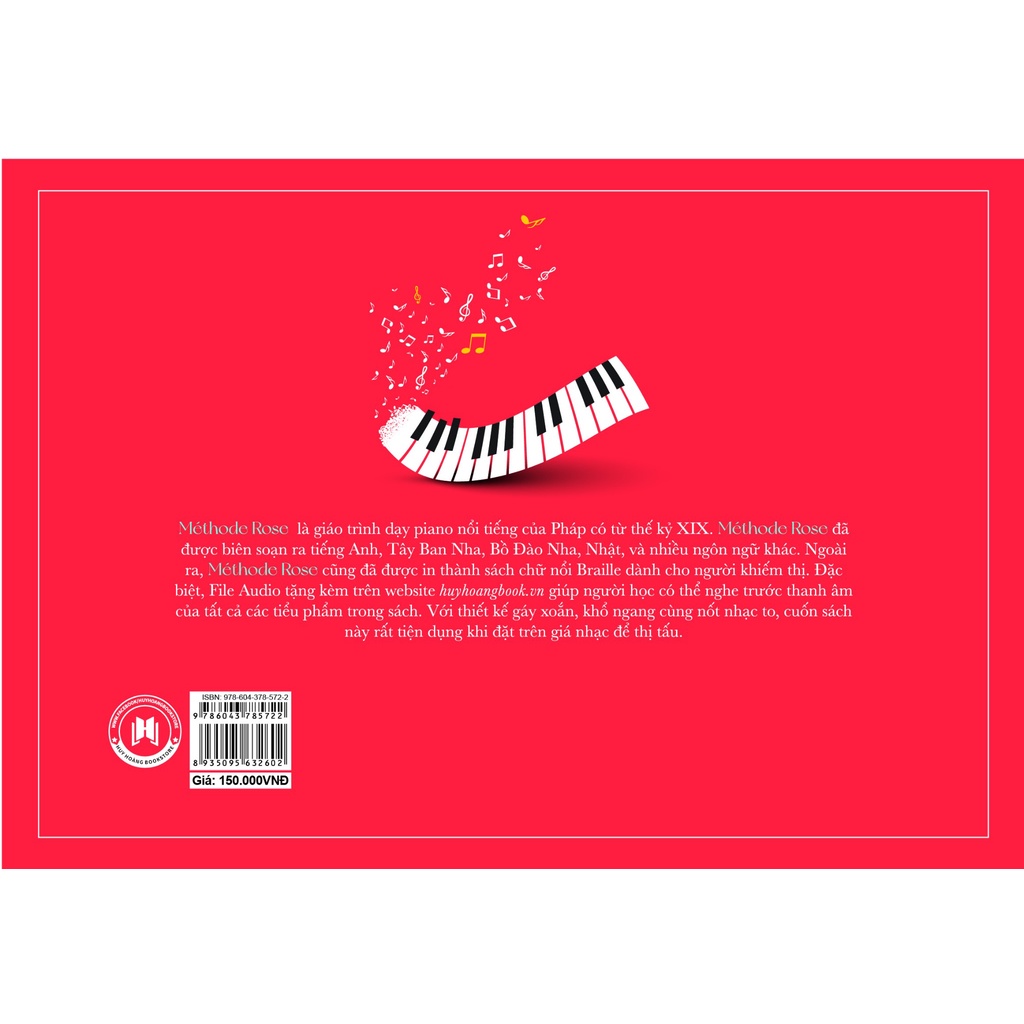 Sách - Méthode Rose - Phương Pháp Hồng 1 - Năm Thứ Nhất Với Đàn Piano (Tái Bản 2022)