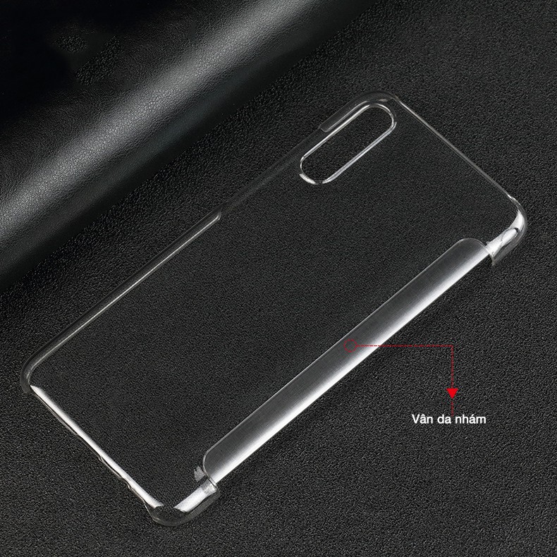 Ốp lưng nhựa trong suốt cho Samsung Galaxy A70