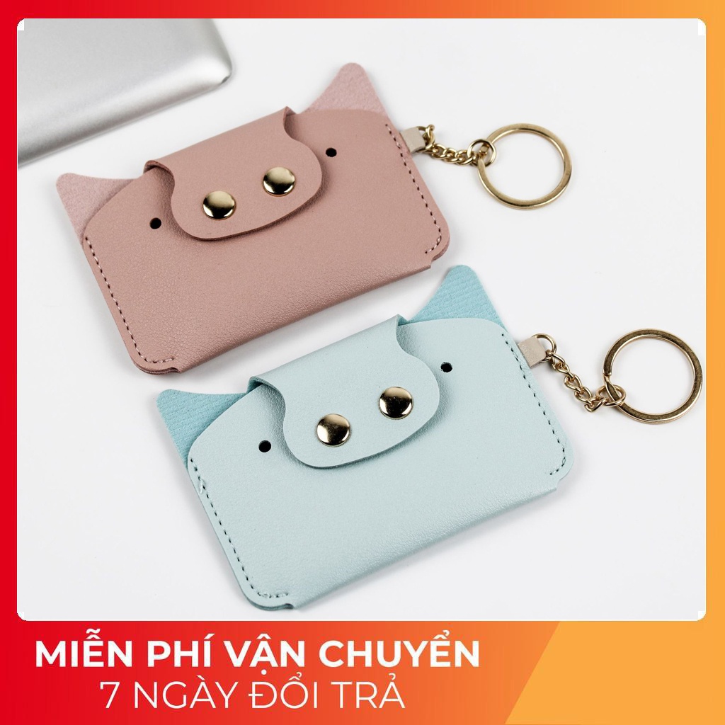 Ví nữ cầm tay mini, Ví nữ mini nhỏ gọn cute dễ thương phong cách Hàn Quốc HN LEATHER