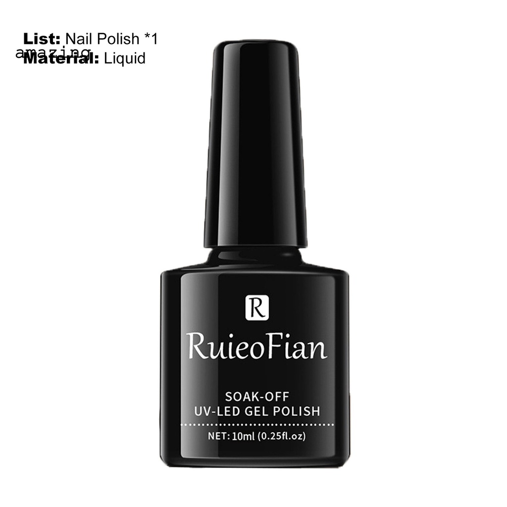 [Hàng mới về] Sơn móng tay gel thạch nhanh khô thời trang mùa hè nhiều màu tùy chọn cho nữ