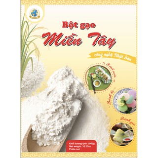 Bột gạo miền tây 1kg - Bột Gạo Cao Cấp, Công Nghệ Nhật Bản.