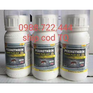 Permethrin Plus lọ 250ml diệt muỗi kháng