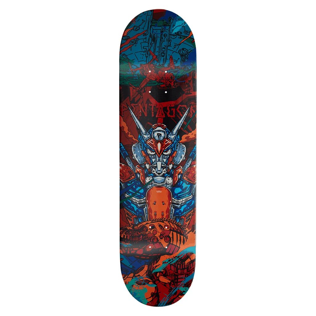 Mặt Ván Trượt Skateboard PENTAGON SKATEBOTS KLINGON DECK