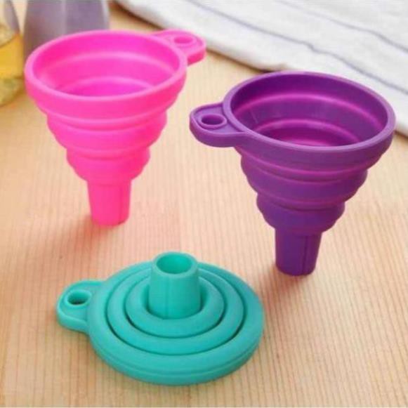 Phễu silicon gấp gọn