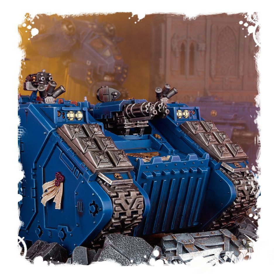 Mô hình nhân vật Warhammer 40k Space Marine Land Raider Crusader / Redeemer