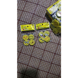 Set 3 gôm mặt cười  cho bé