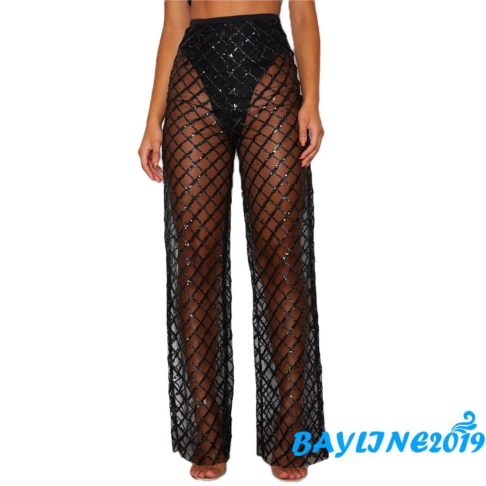 Quần Dài Nữ Vải Mỏng Quyến Rũ