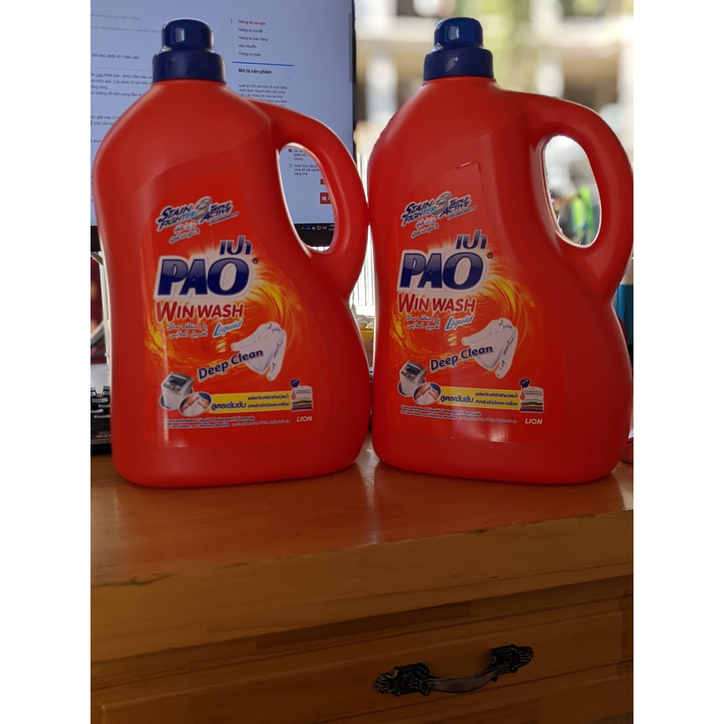 NƯỚC GIẶT XÃ PAO 3000 ml THÁI LAN