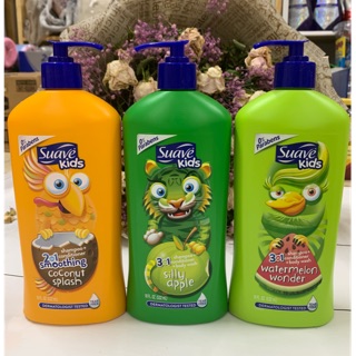 Sữa Tắm-Gội-Xả Cho Bé Suave Kids 3 in 1 đủ mùi (532ml)