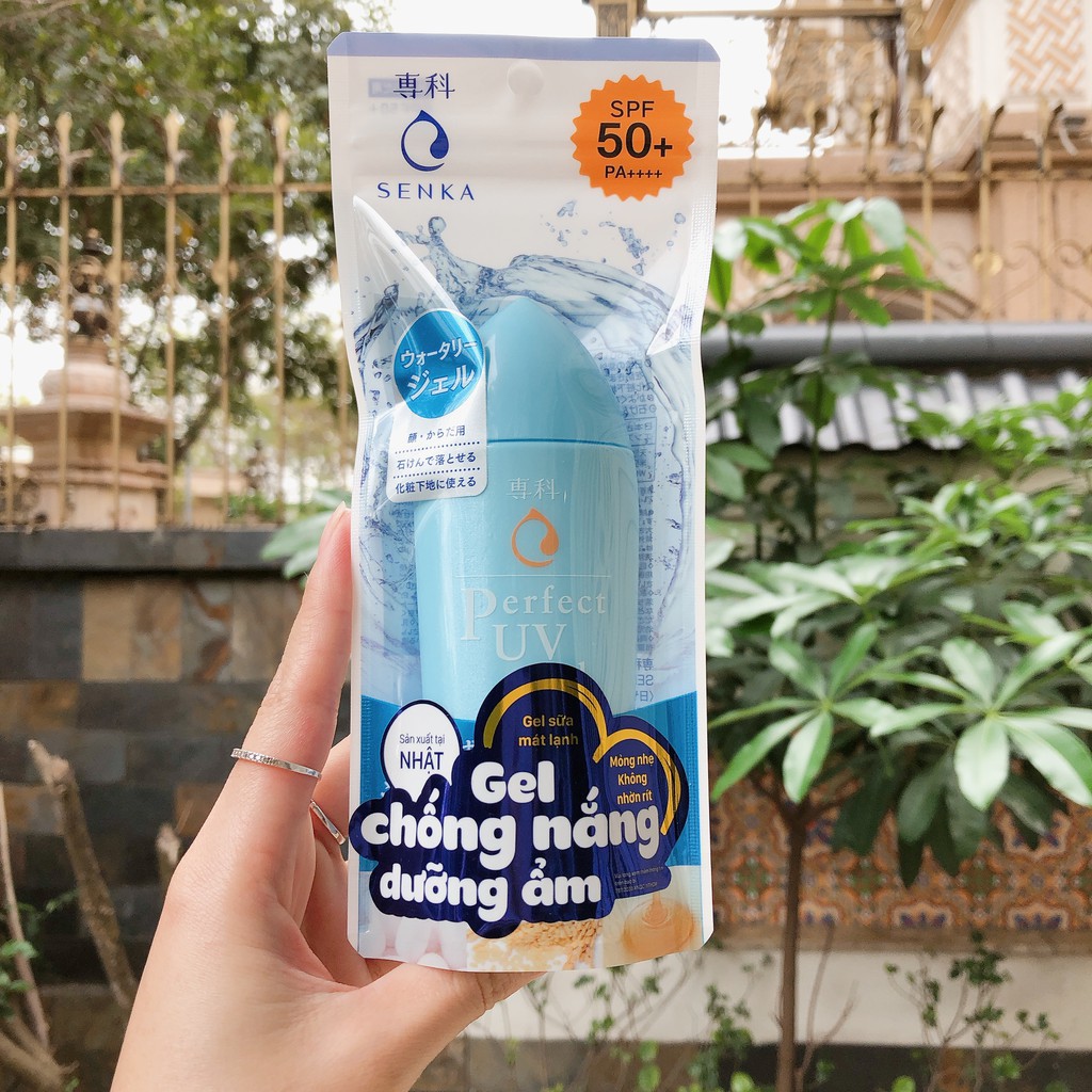 Gel chống nắng dưỡng ẩm Senka Perfect UV 80g