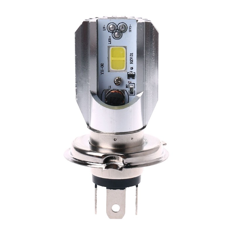 Đèn pha xe máy 12W H4 LED DC 6-80V
