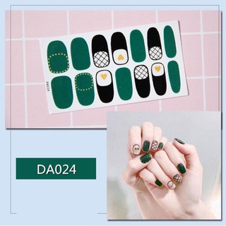 Bộ miếng dán trang trí móng 3D nhiều màu