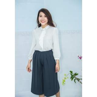 Quần Culottes Xếp Ly