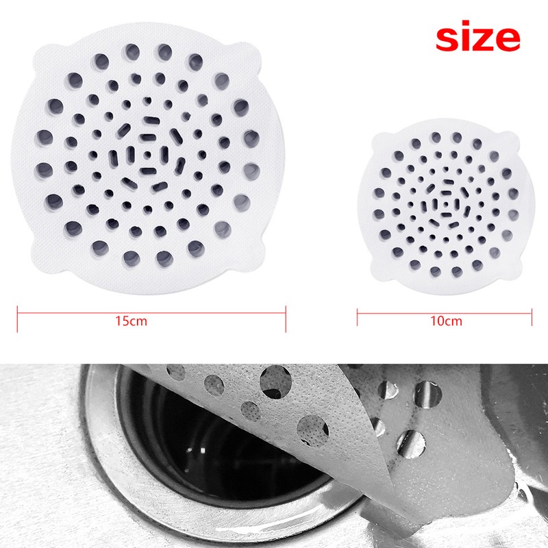 Set 20 Miếng Lưới Lọc Rác Dùng Một Lần Tiện Dụng Cho Bồn Tắm/Nhà Bếp