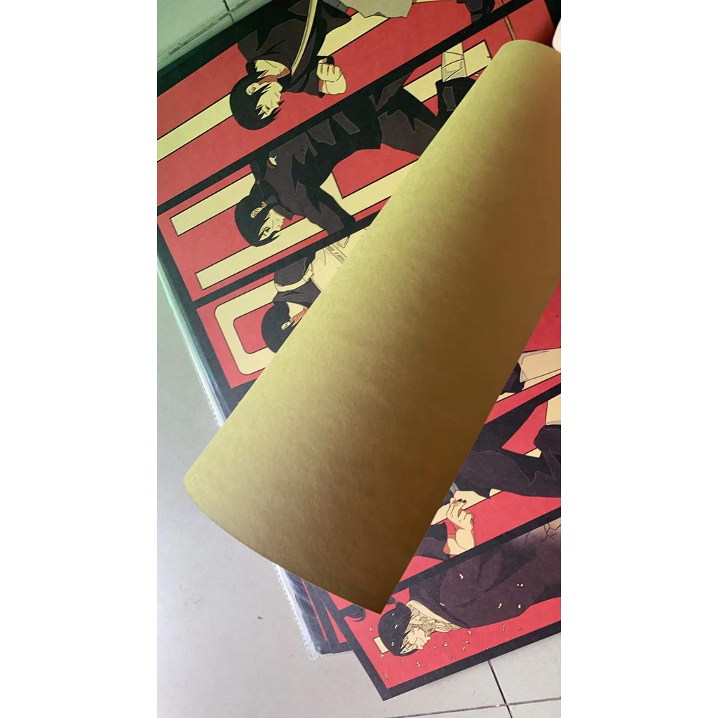 Poster Phim Hoạt Hình NARUTO 21 * 30cm