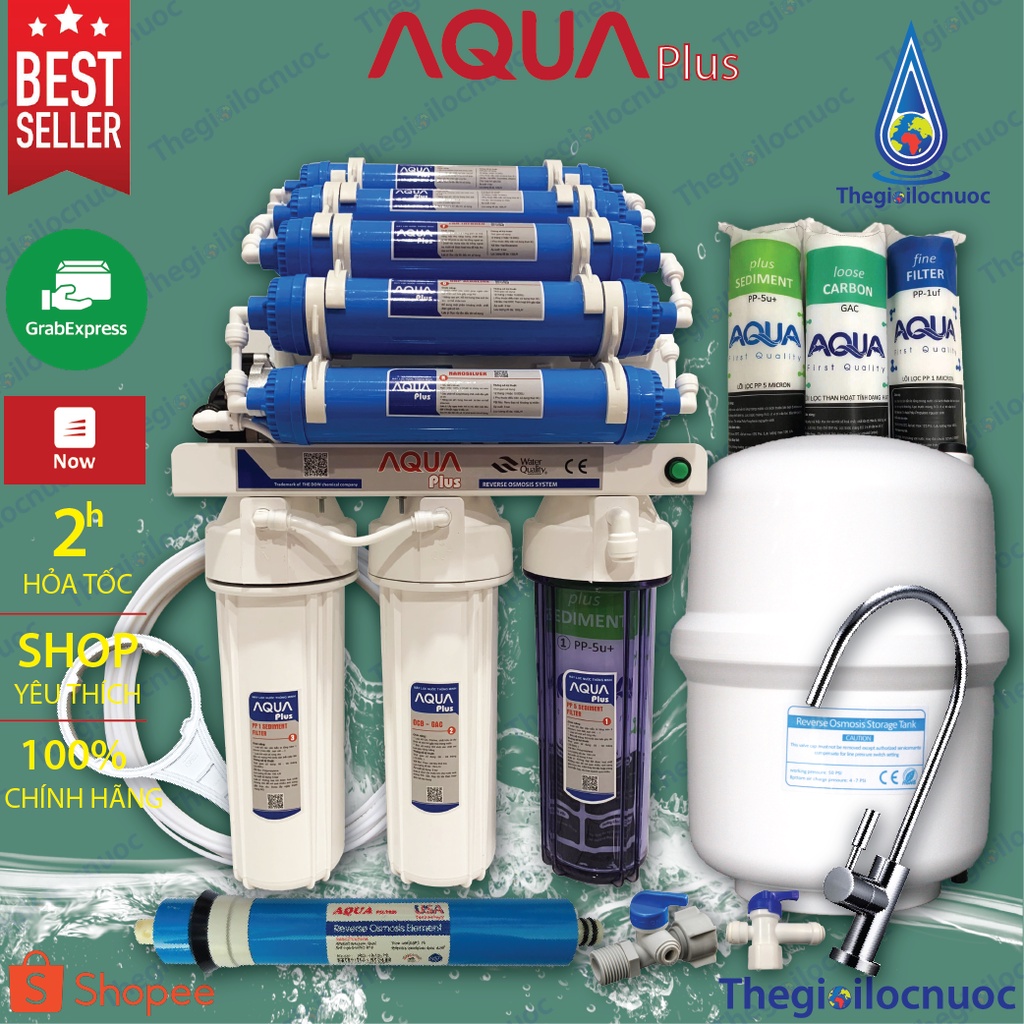 Máy lọc nước Aqua Lead 8-10 cấp lọc chính hãng