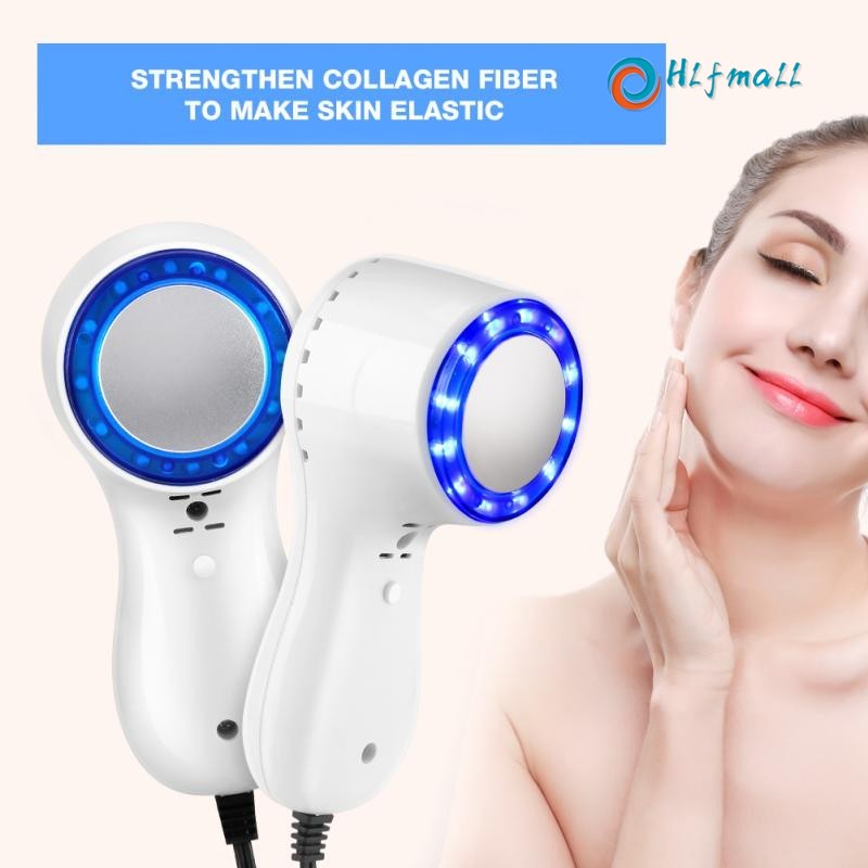 Blue-ray Cold Hammer Cryotherapy Ice Healing Facial Beauty Machine Làm săn chắc da