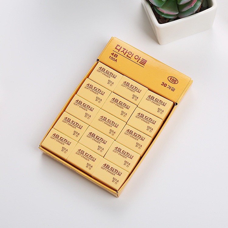 Combo sỉ Gôm Tẩy Hình Bút Chì 4b Cho Học Sinh