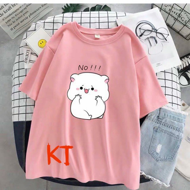 Áo phông form rộng tay lỡ unisex - Áo thun in hình mặt cười - Sỉ áo thun số lượng lớn