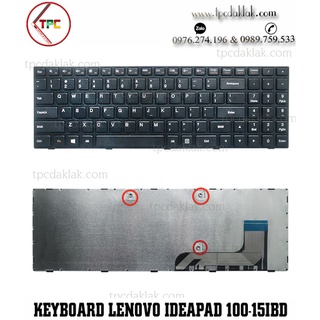 Bàn phím Laptop Lenovo Ideapad 100-15IBY, 100-15IBD, B50-50, 300-15, SN20J78609 ( Cable Một Bên )