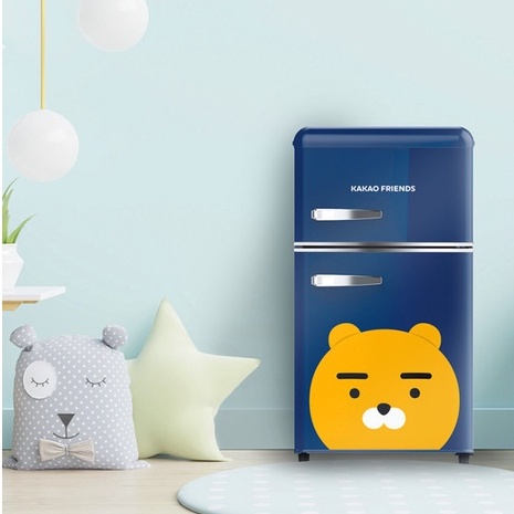 Tủ lạnh mini Kakao Friend 80lít Apeach và Ryan