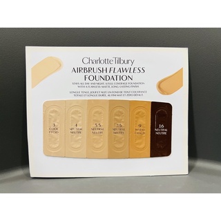  Sample Mẫu thử Kem nền cao cấp Charlotte Tilbury Airbrush Flawless Foundation 6 màu 