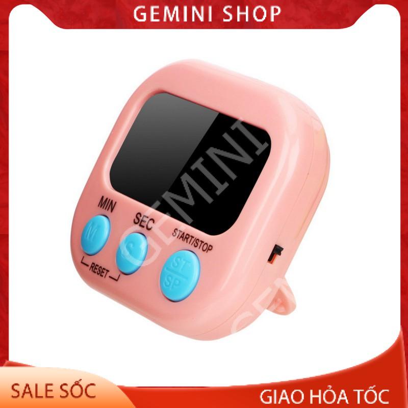 Đồng hồ bấm giờ đếm ngược Mini hẹn giờ thời gian nấu ăn J17 GEMINI SHOP