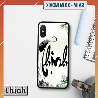 Ốp lưng Xiaomi Mi 6X/Mi A2-in chữ thư pháp