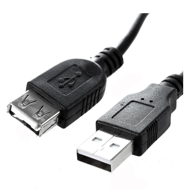 Dây cáp sạc truyền dữ liệu Micro USB màu đen 0.6m