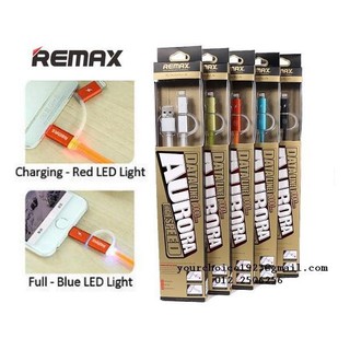 Cáp Lightning & Micro USB Remax Aurora