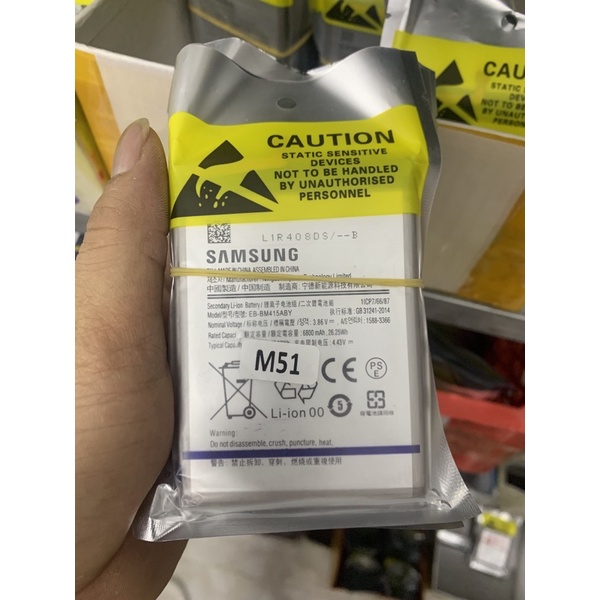 Pin zin máy samsung M51