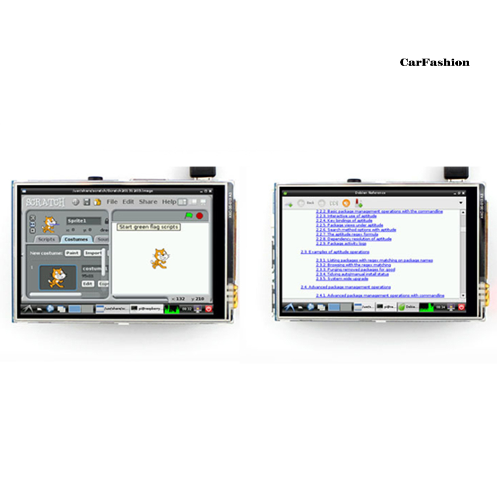 CDNP_HD 3.5 Inch LCD Touch Screen with Stylus Pen for Raspberry Pi 3 Pi 2 Model B