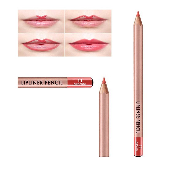 Chì kẻ môi VACOSI Lipliner Pencil