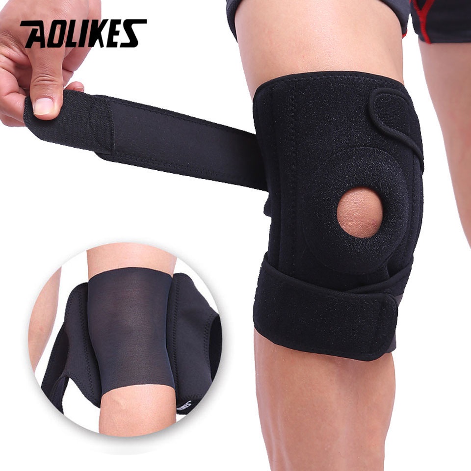 Đai quấn đệm đầu gối AOLIKES bảo vệ có thể điều chỉnh được tiện lợi
