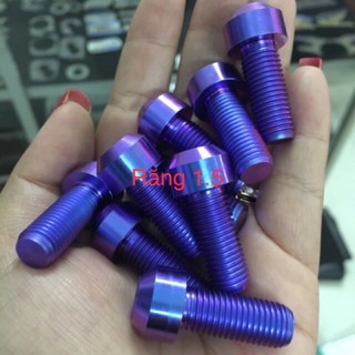 Ốc 10li25 trụ gắn Heo brembo 4 pis răng lớn 1,5 1.5 ( M10x25 1.5 Thread )