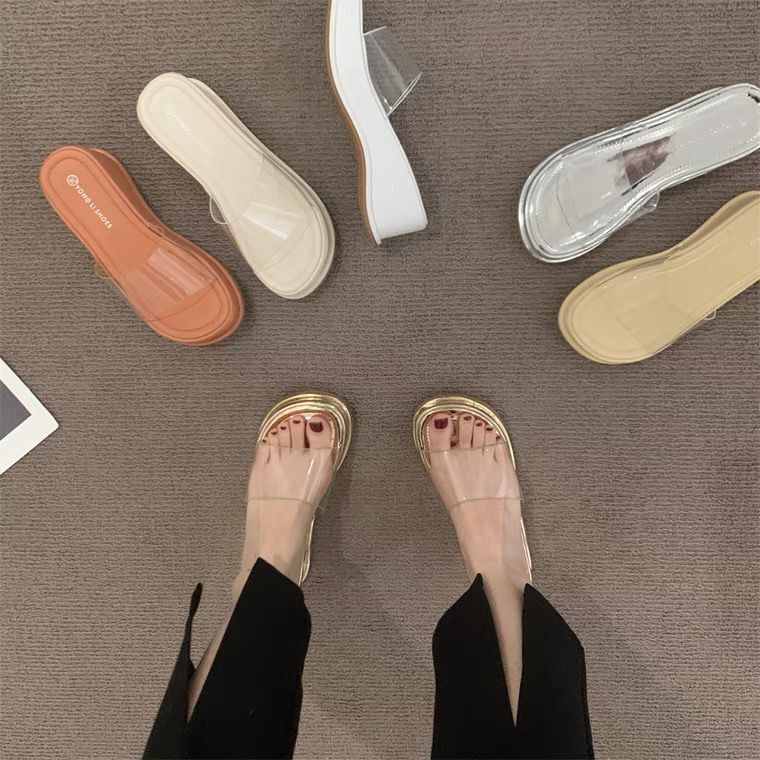 Dép Sandal Đế Xuồng Thiết Kế Mới Thời Trang Theo Phong Cách Pháp