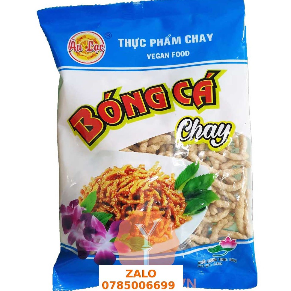 10 GÓI BÓNG CÁ CHAY ÂU LẠC (100 G)