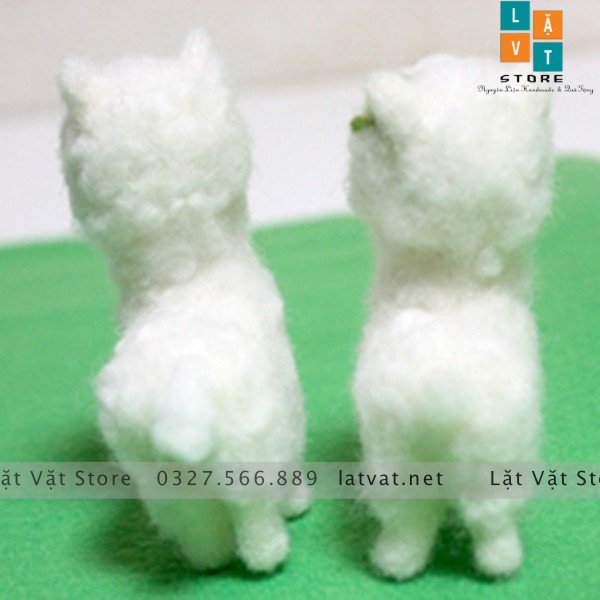 Bộ len chọc Lạc Đà Đơn Giản Siêu Dễ và Rẻ với LEN XOĂN siêu xịn và đẹp- Mipan  - Needle felting mipan