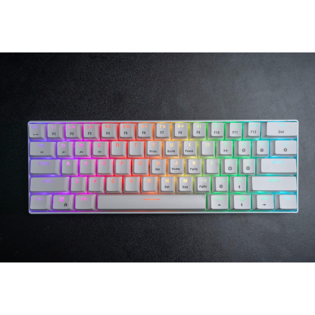 Bàn phím cơ E-DRA EK361W - Bàn phím cơ 60%, 61 phím BH 2 năm chính hãng | BigBuy360 - bigbuy360.vn