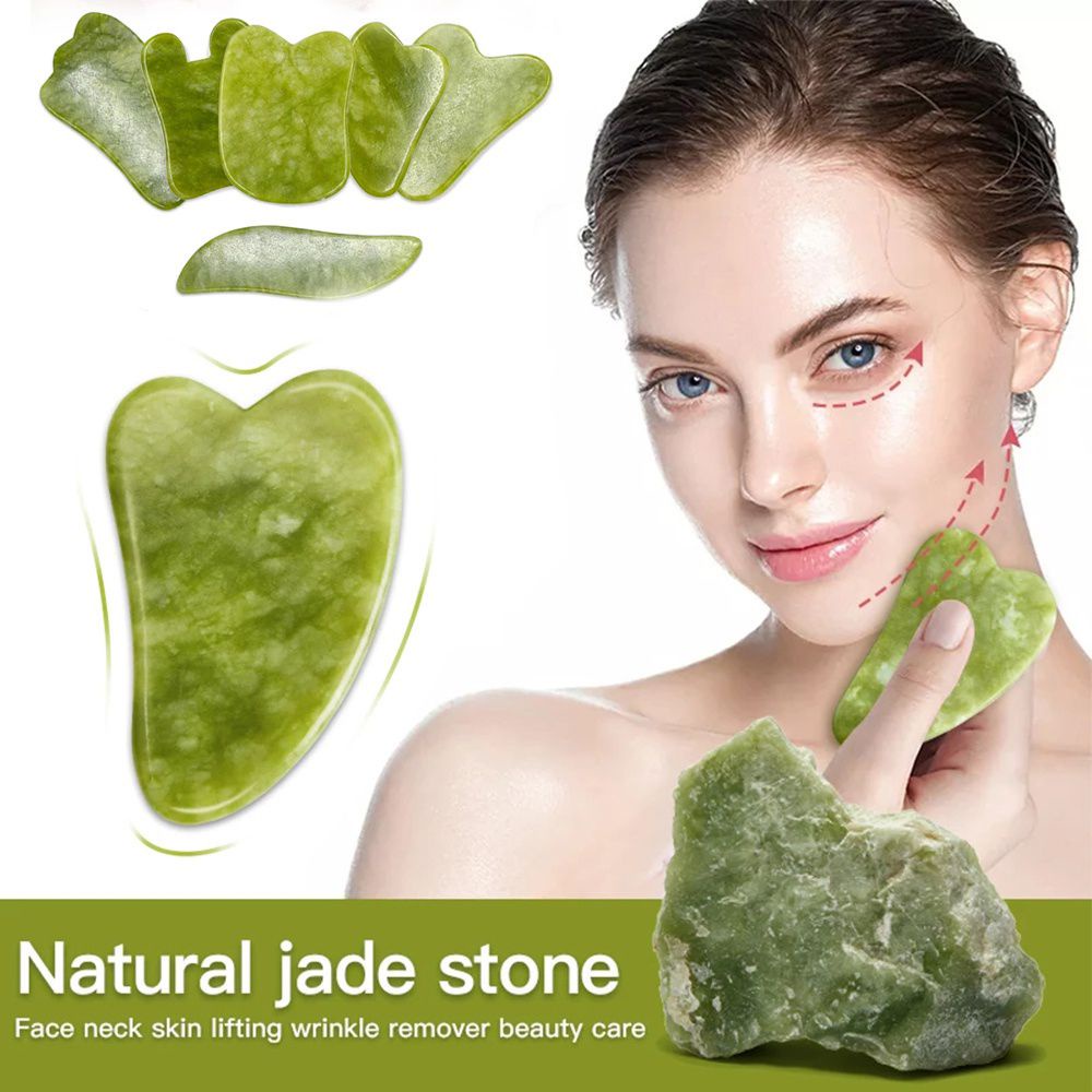[Hàng mới về] Đá mã não mát xa da mặt/ cơ thể kiểu ngọc tự nhiên giúp thư giãn cơ làm săn chắc da chống lão hóa NEEDWAY