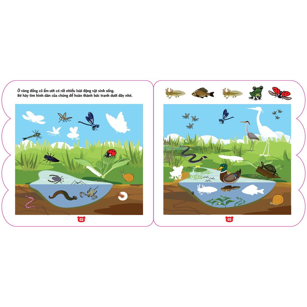 sách - Bóc dán hình thông minh IQ - EQ - CQ - Sticker for kids cuốn 3 (2-8t)