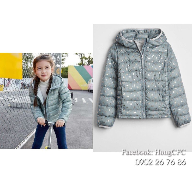 Áo phao babyGap bé gái đại