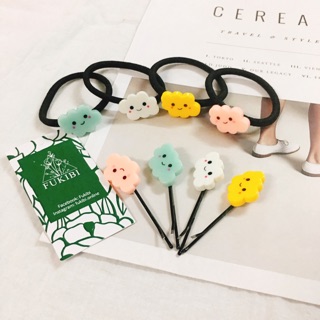 CỘT TÓC, KẸP TĂM MÂY CƯỜI NHIỀU MÀU ẢNH THẬT